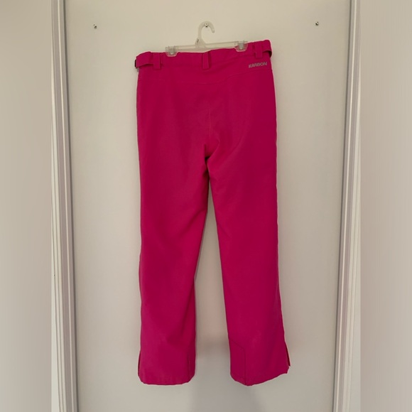 Karbon Girls Snow Pants - Hot Pink, size 14 - Picture 2 of 4